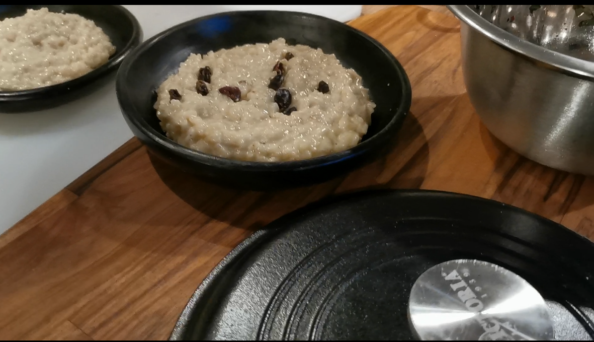 Arroz con Leche y Chocolate Blanco