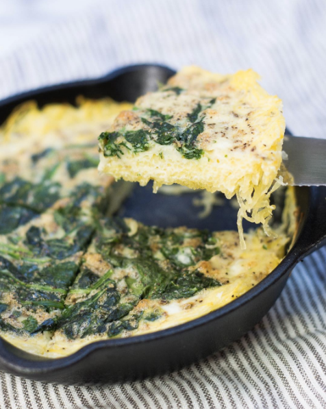 Quiche de Espinacas y Queso