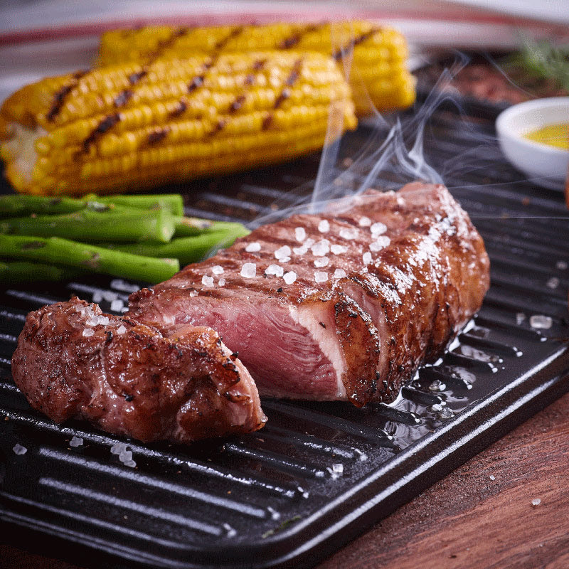Cómo hacer un asado en espacios cerrados en una plancha en hierro.